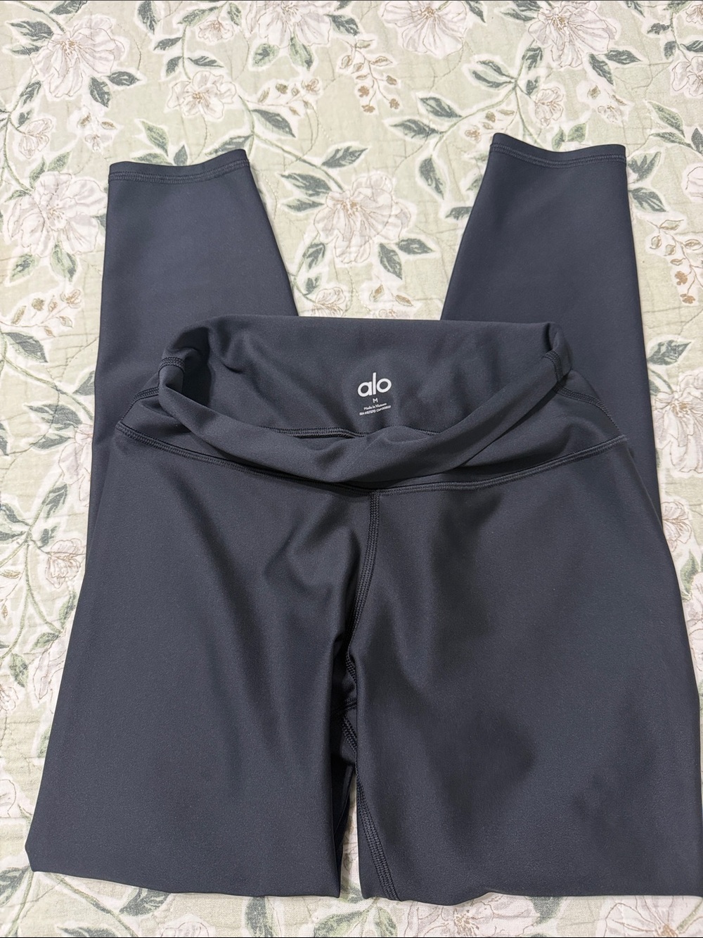 ALO Yoga Black High-Rise Kids' Active Leggings